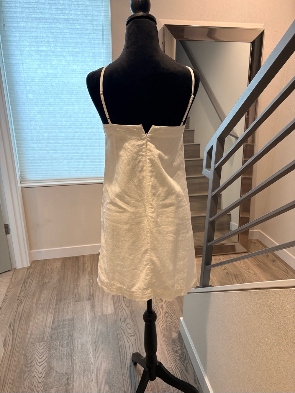 Madewell White Linen Slip Dress - Picture 5 of 10